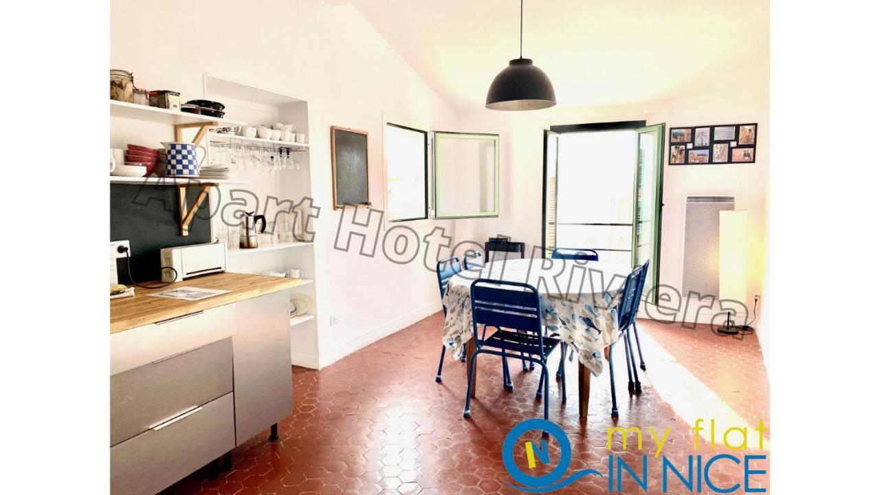 Aparthotel Riviera: Spacious 3-Bedroom with Sea View in Old Town Nice Exterior photo
